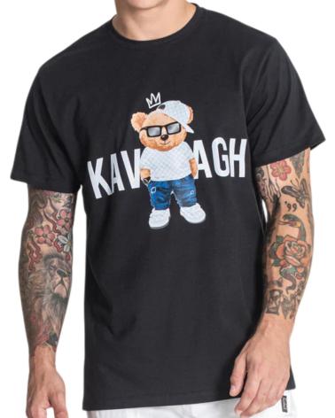 GIANNI KAVANAGH CAMISETA THE BEAR LOGO STREET NEGRO