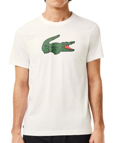 LACOSTE CAMISETA SPORT ULTRA-DRY CON ESTAMPADO COCODRILO