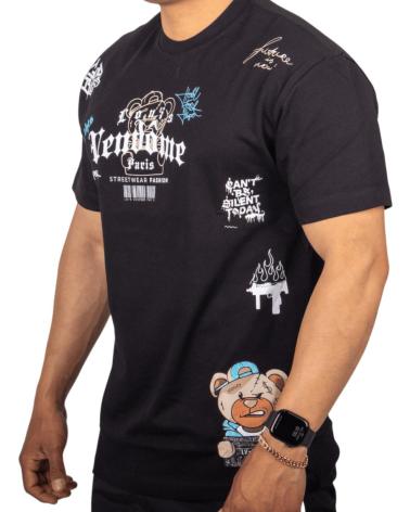 LOUIS VENDOME PARIS CAMISETA LOUIS VENDOME EDICION STREET NEGRO LOUIS VENDOME PARIS CAMISETA LOUIS VENDOME EDICION STREET NEGRO