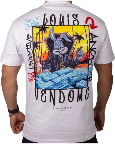 LOUIS VENDOME PARIS CAMISETA LOUIS VENDOME LIMITED EDITION BUNNY BLANCO