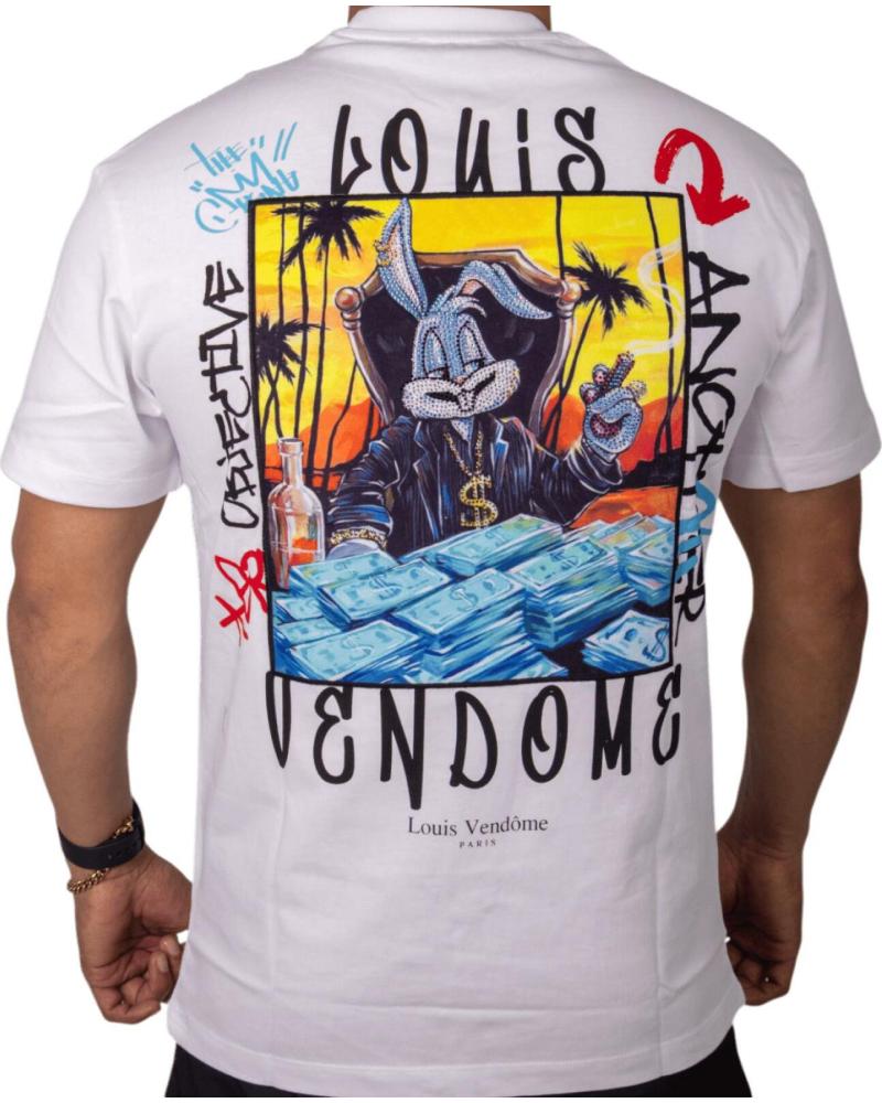 LOUIS VENDOME PARIS CAMISETA LOUIS VENDOME LIMITED EDITION BUNNY BLANCO LOUIS VENDOME PARIS CAMISETA LOUIS VENDOME LIMITED EDITION BUNNY BLANCO