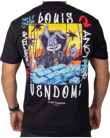 LOUIS VENDOME PARIS CAMISETA LOUIS VENDOME LIMITED EDITION BUNNY NEGRO
