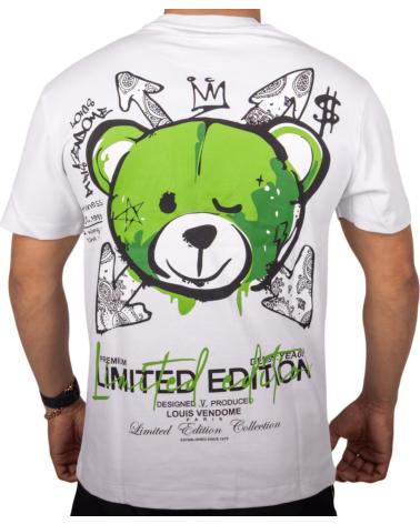 LOUIS VENDOME PARIS CAMISETA LOUIS VENDOME LIMITED EDITION STREET BLANCO Y VERDE