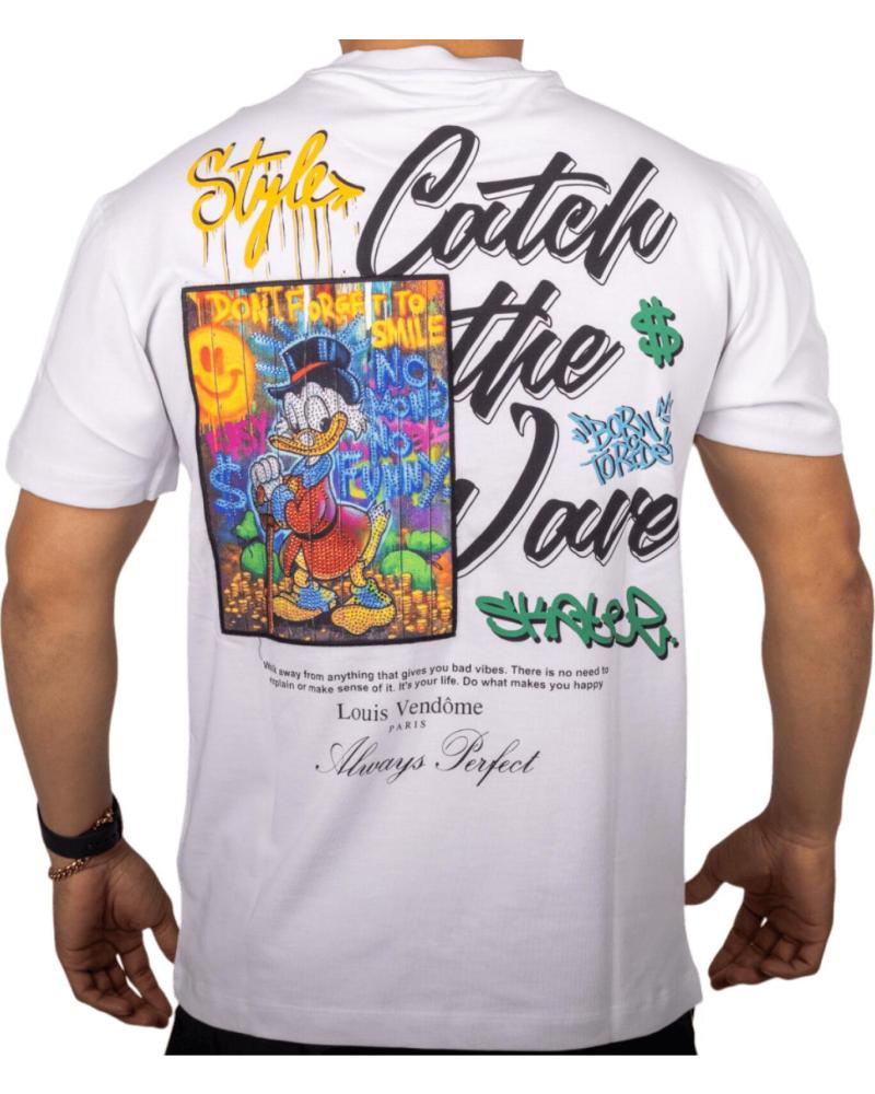 LOUIS VENDOME PARIS CAMISETA LOUIS VENDOME LIMITED MAGICIAN DUCK BLANCO LOUIS VENDOME PARIS CAMISETA LOUIS VENDOME LIMITED MAGICIAN DUCK BLANCO