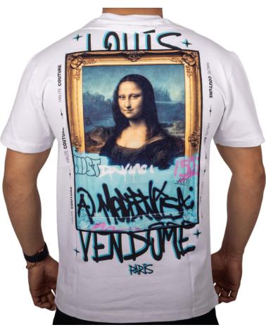 LOUIS VENDOME PARIS CAMISETA LOUIS VENDOME STREET MONA LISA BLANCO LOUIS VENDOME PARIS CAMISETA LOUIS VENDOME STREET MONA LISA BLANCO