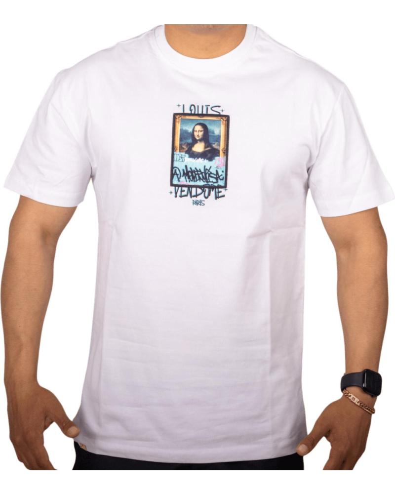 LOUIS VENDOME PARIS CAMISETA LOUIS VENDOME STREET MONA LISA BLANCO LOUIS VENDOME PARIS CAMISETA LOUIS VENDOME STREET MONA LISA BLANCO
