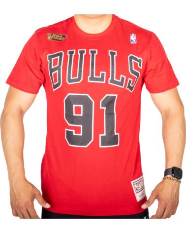 MITCHELL NESS CAMISETA MICHELLE NESS NBA CHICAGO BULLS ROJO