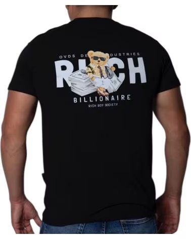 OVDS OVERDOSE Camiseta OVDS Osito Rich Negra