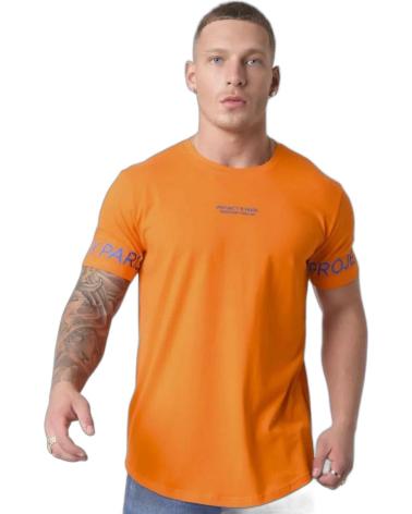 PROJECT X PARIS CAMISETA CON LOGO MANCHES NARANJA