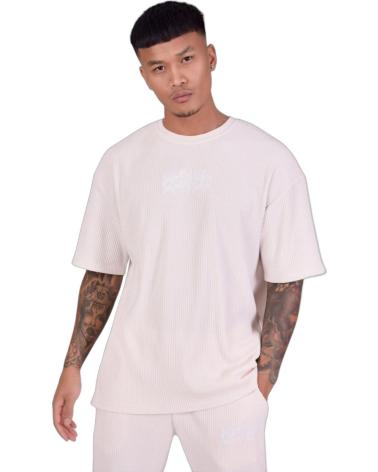 PROJECT X PARIS CAMISETA OVERSIZE TEXTURIZADO CREMA