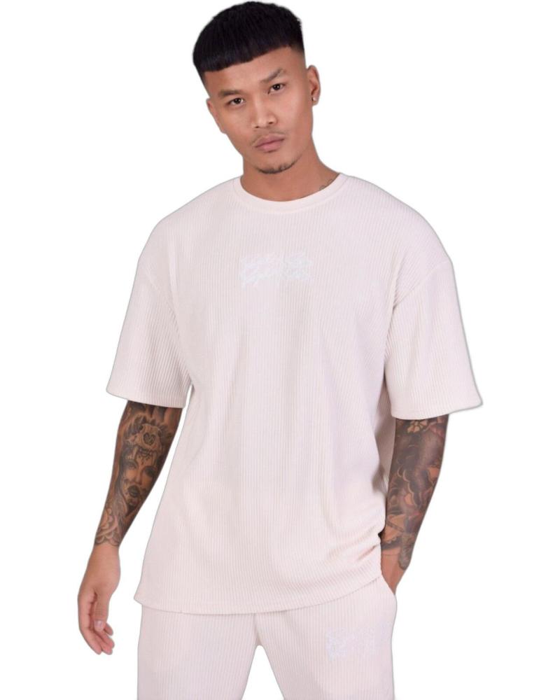 PROJECT X PARIS CAMISETA OVERSIZE TEXTURIZADO CREMA PROJECT X PARIS CAMISETA OVERSIZE TEXTURIZADO CREMA