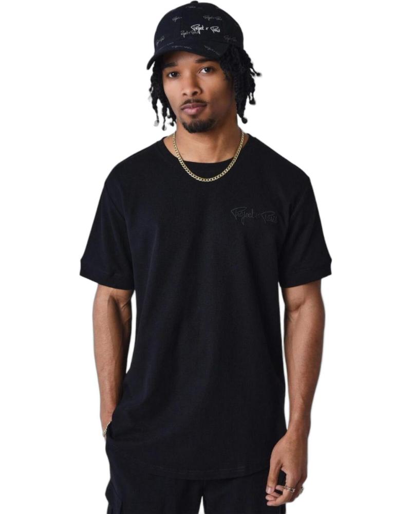 PROJECT X PARIS CAMISETA TEXTURA CLASICA NEGRO PROJECT X PARIS CAMISETA TEXTURA CLASICA NEGRO