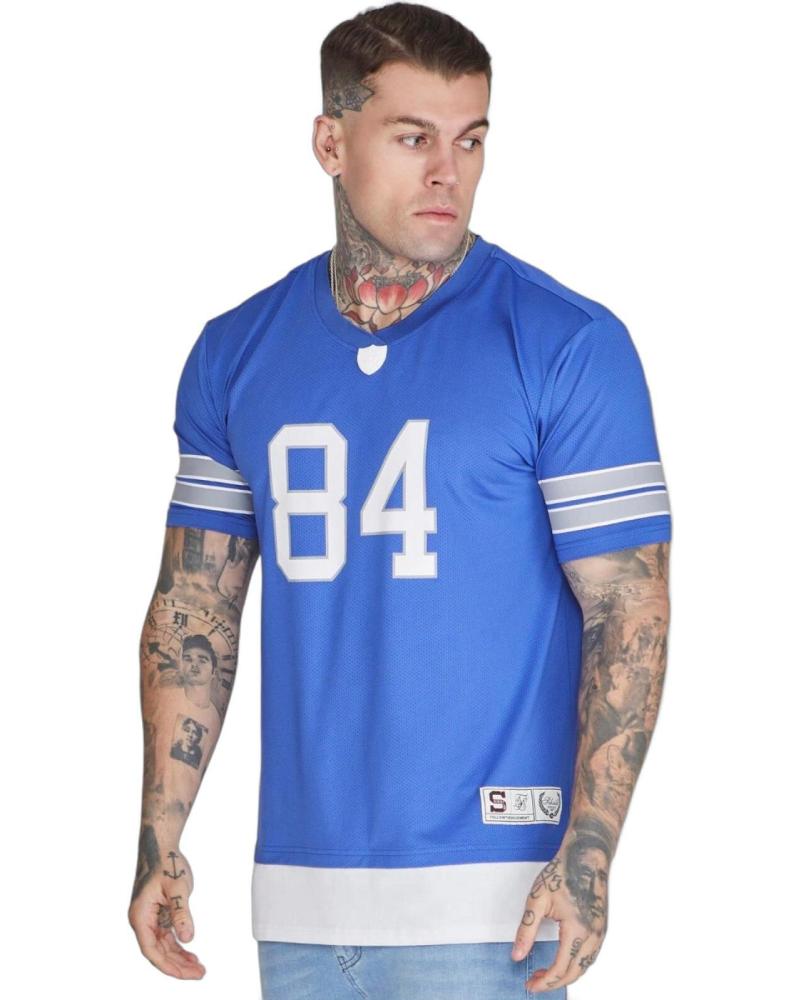 SIKSILK CAMISETA DEPORTIVA RUGBY AZUL SIKSILK CAMISETA DEPORTIVA RUGBY AZUL