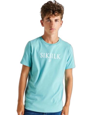 SIKSILK CAMISETA JR BRANDEN CELESTE