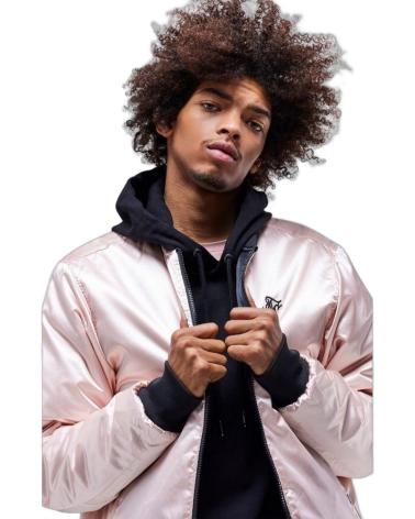 SIKSILK CAZADORA REVERSIBLE INFINITE NEGRO Y ROSA