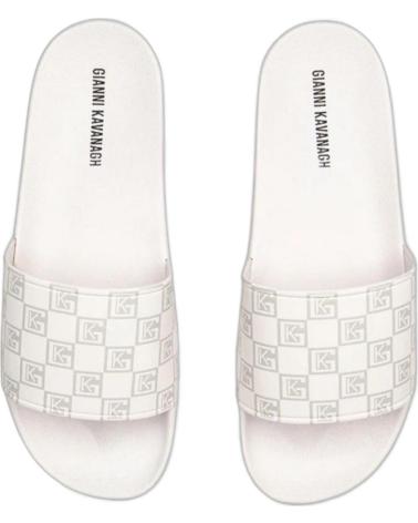 GIANNI KAVANAGH CHANCLAS CLONE SLIDER BLANCO