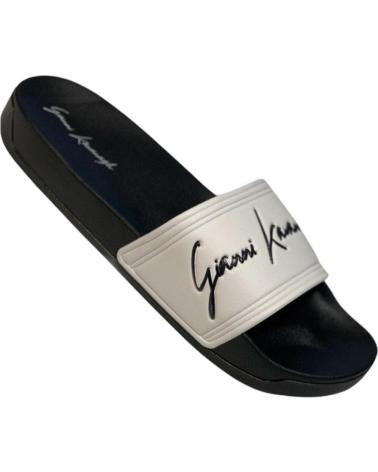 GIANNI KAVANAGH CHANCLAS CON FIRMA NEGRO Y BLANCO