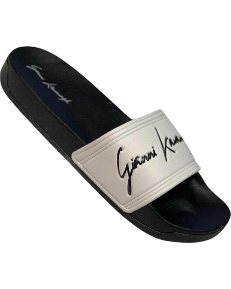 GIANNI KAVANAGH CHANCLAS CON FIRMA NEGRO Y BLANCO GIANNI KAVANAGH CHANCLAS CON FIRMA NEGRO Y BLANCO