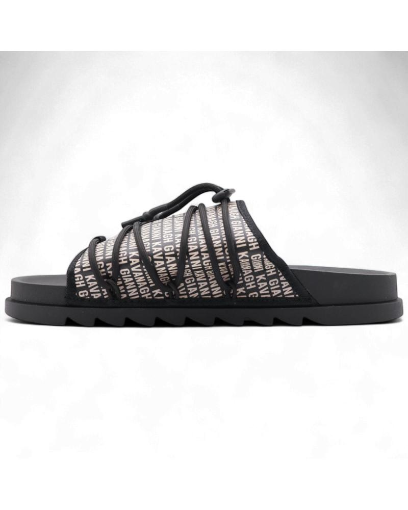 GIANNI KAVANAGH CHANCLAS SCROLL CORDON NEGRO Y BLANCO GIANNI KAVANAGH CHANCLAS SCROLL CORDON NEGRO Y BLANCO