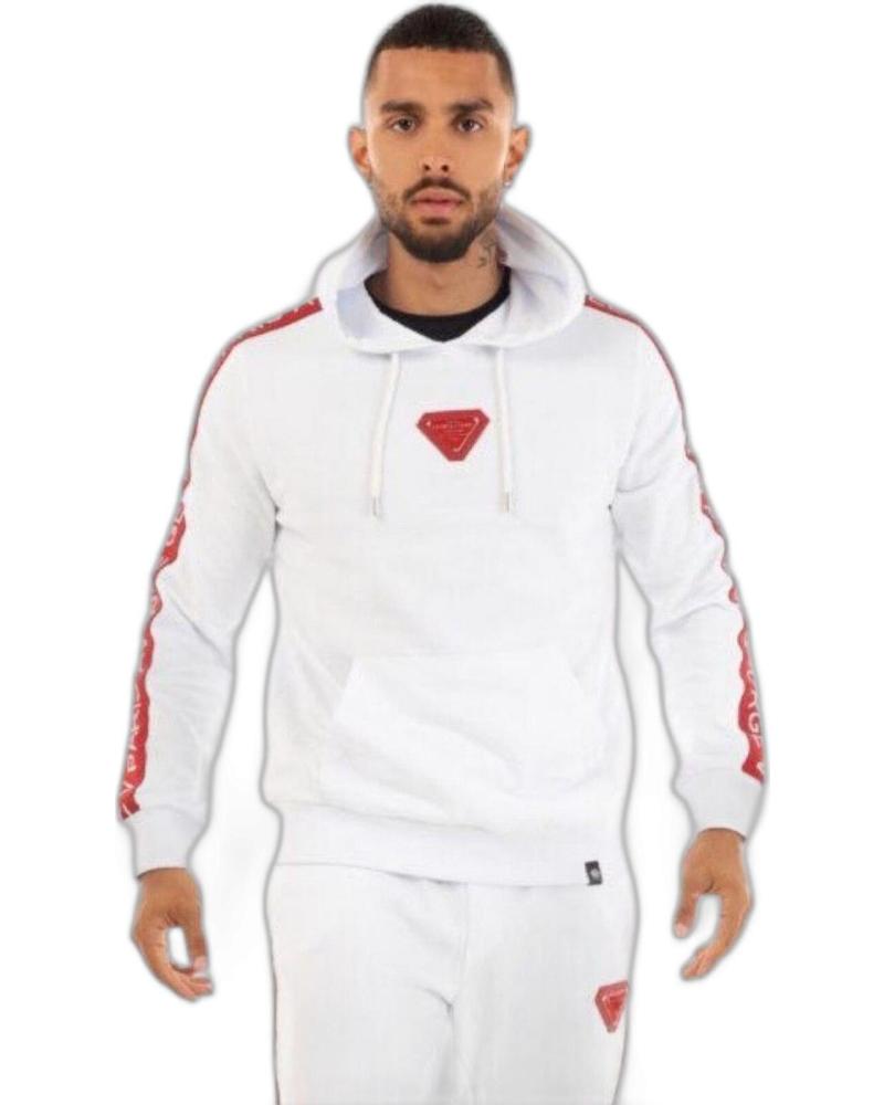 GEORGE V PARIS CHANDAL COMPLETO BICOLOR BLANCO Y ROJO GEORGE V PARIS CHANDAL COMPLETO BICOLOR BLANCO Y ROJO