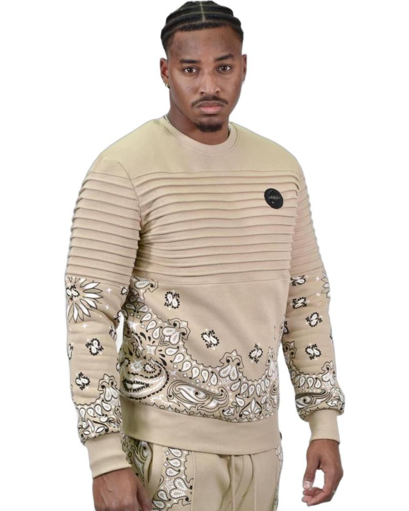 GEORGE V PARIS CHANDAL ESTAMPADO BANDANA BEIGE GEORGE V PARIS CHANDAL ESTAMPADO BANDANA BEIGE