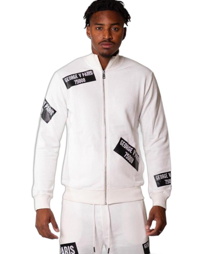 GEORGE V PARIS CHANDAL PARCHE CON PEDRERIA BLANCO GEORGE V PARIS CHANDAL PARCHE CON PEDRERIA BLANCO