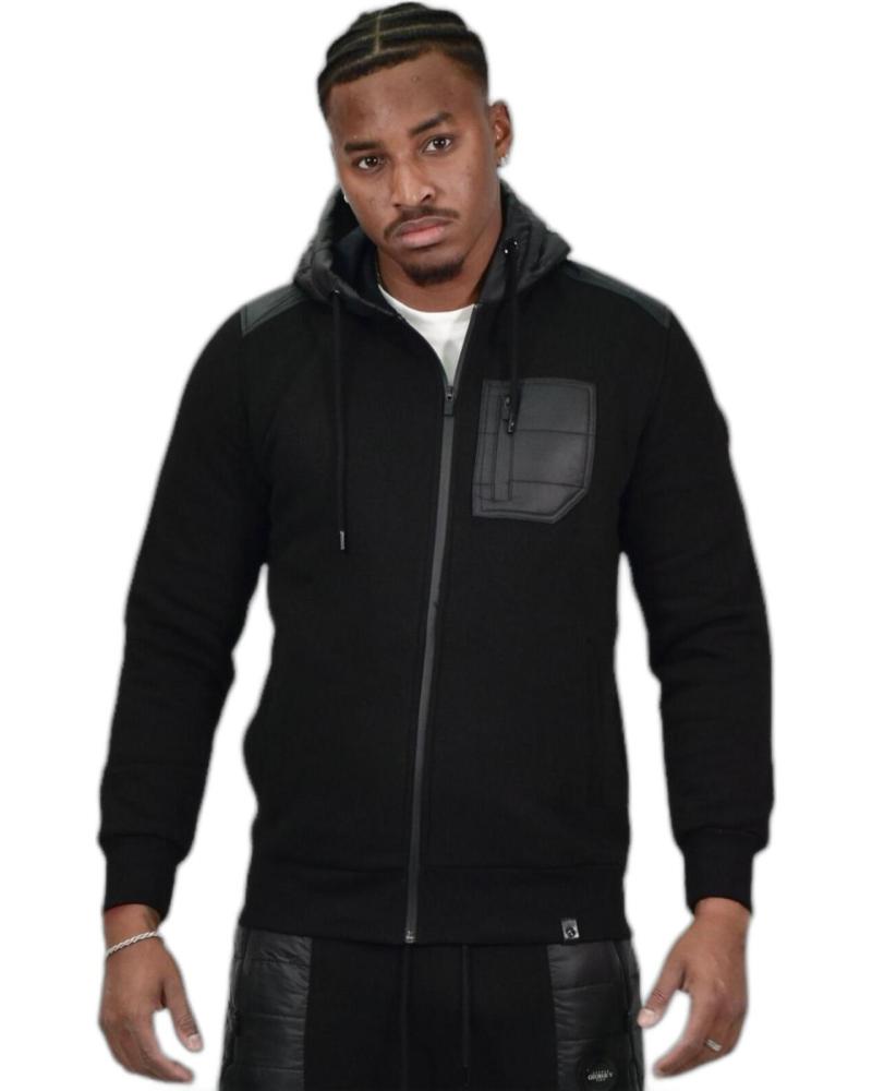 GEORGE V PARIS CHANDAL POLAR BI-MATERIAL NEGRO GEORGE V PARIS CHANDAL POLAR BI-MATERIAL NEGRO