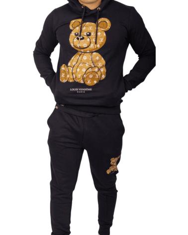 LOUIS VENDOME PARIS CHANDAL LOUIS VENDOME OSO PIEDRAS STREET NEGRO Y AMARILLO