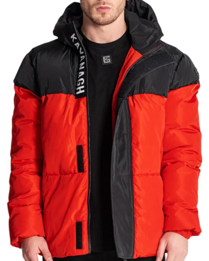 GIANNI KAVANAGH CHAQUETA ACOLCHADA SAUCE ROJO