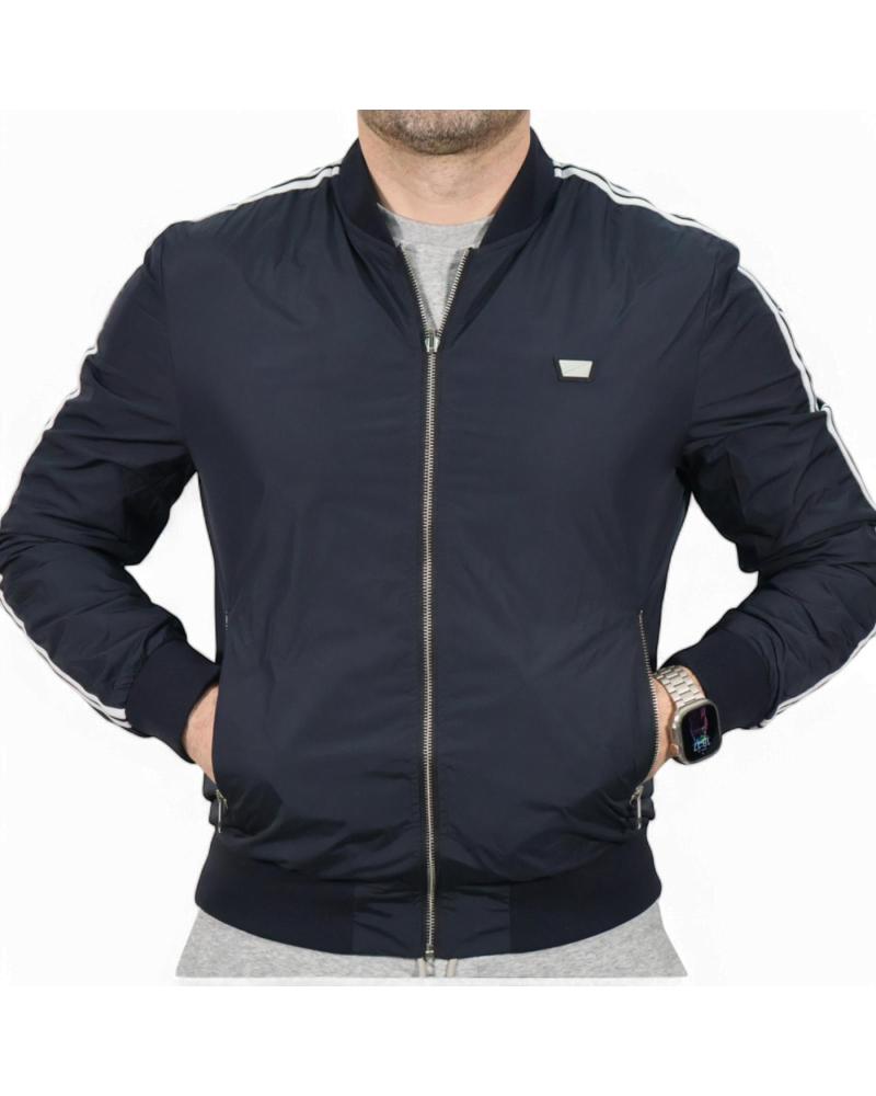 ANTONY MORATO CHAQUETA REVERSIBLE CON CINTA SPORT MARINO