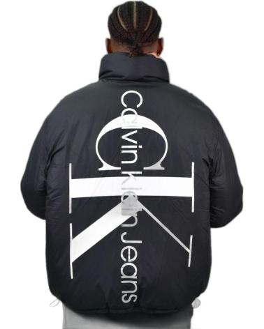 CALVIN KLEIN CHAQUETA PLUMAS REVERSIBLE NEGRO