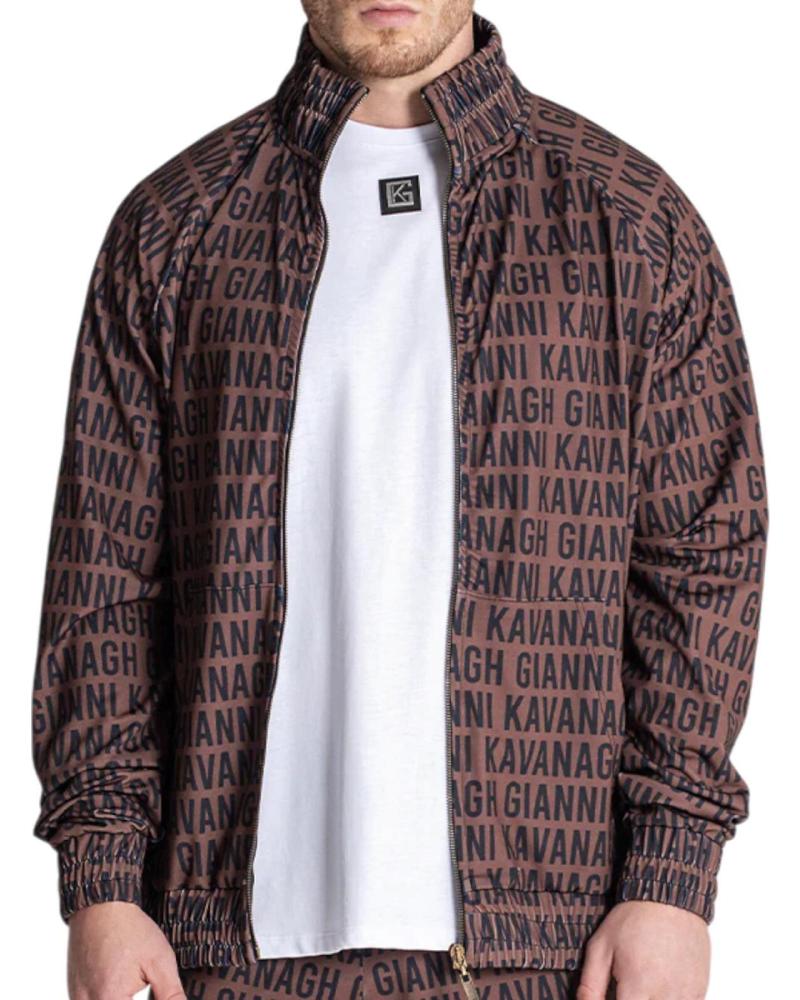 GIANNI KAVANAGH CHAQUETA TAG LOGO MARRON GIANNI KAVANAGH CHAQUETA TAG LOGO MARRON