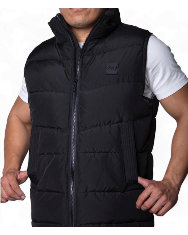 ANTONY MORATO CHAQUETA SIN MAGAS NEGRO REGULAR FIT CON RELLENO ANTONY MORATO CHAQUETA SIN MAGAS NEGRO REGULAR FIT CON RELLENO