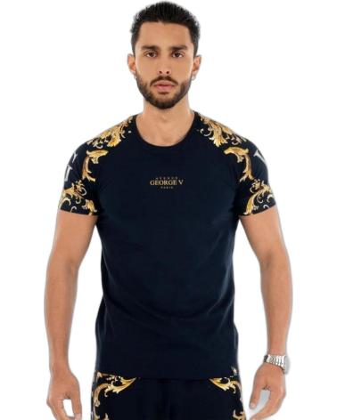 GEORGE V PARIS CONJUNTO FLORES NOSTALGICA PEDRERIA NEGRO