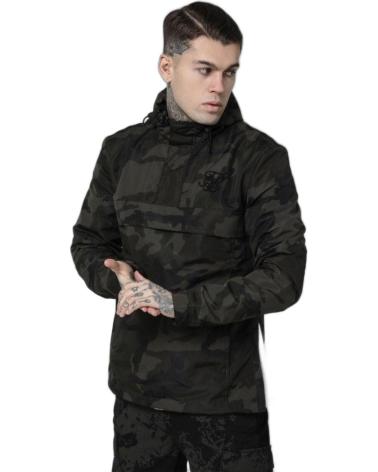 SIKSILK CORTA VIENTOS ENERGY VERDE CAMUFLAJE