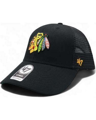 47 BRAND GORRA MLB CHICAGO BLACKHAWKS NEGRO