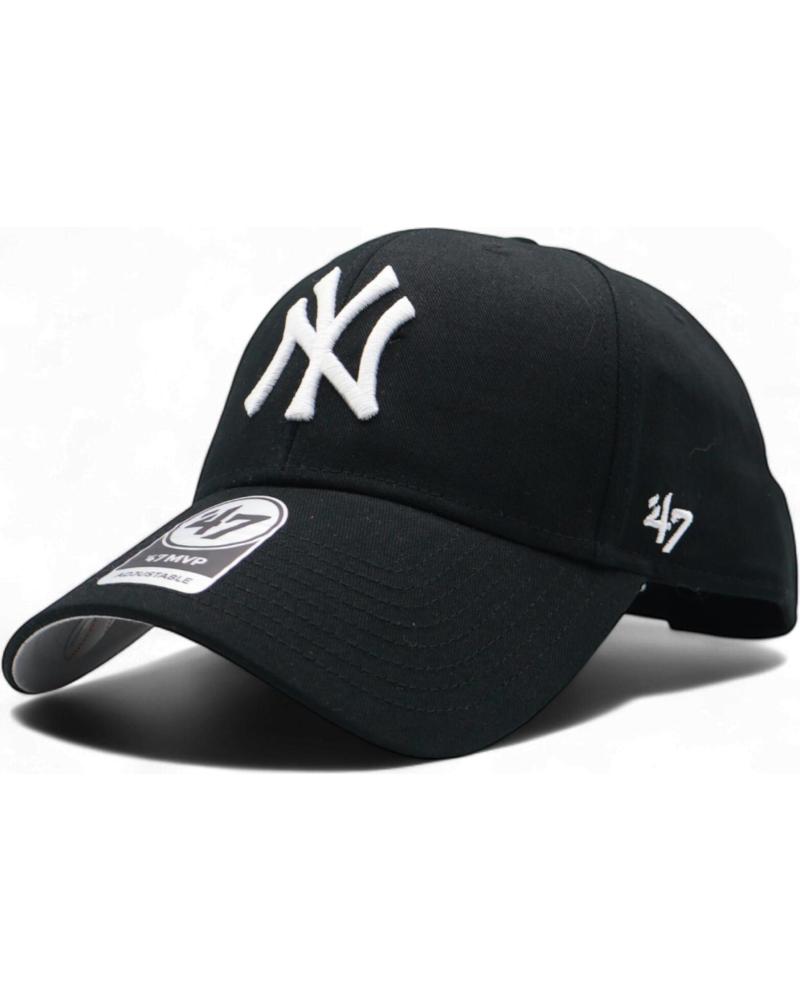 47 BRAND GORRA MLB NEW YORK YANKEES NEGRO LOGO BLANCO 47 BRAND GORRA MLB NEW YORK YANKEES NEGRO LOGO BLANCO