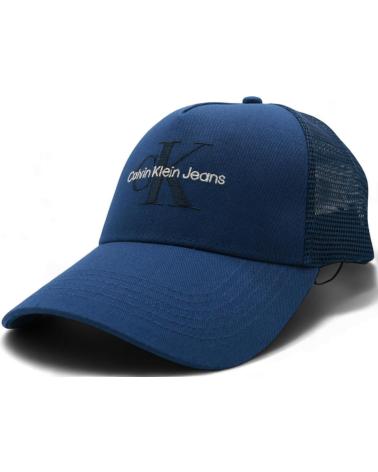 CALVIN KLEIN GORRA MONOLOGO JEANS AZUL