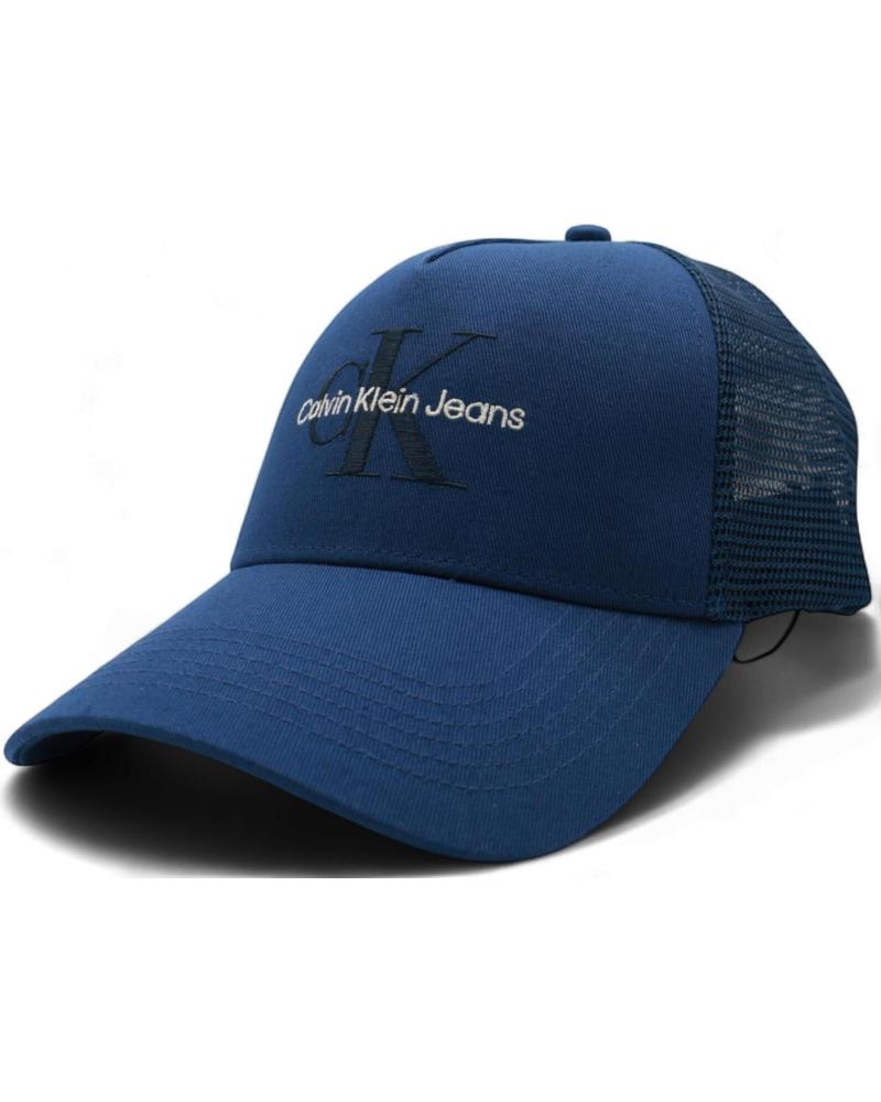 CALVIN KLEIN GORRA MONOLOGO JEANS AZUL CALVIN KLEIN GORRA MONOLOGO JEANS AZUL