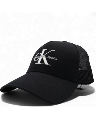 CALVIN KLEIN GORRA MONOLOGO JEANS NEGRO