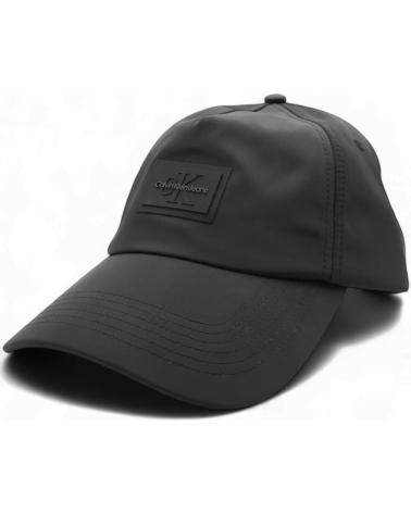 CALVIN KLEIN GORRA MONOLOGO PANEL 6 NEGRO