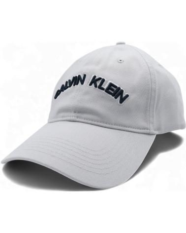 CALVIN KLEIN GORRA MONOLOGO SARGA JEANS GRIS