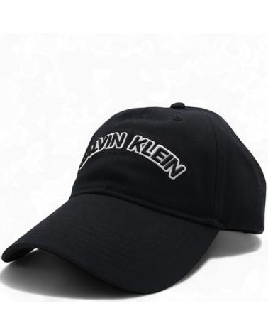 CALVIN KLEIN GORRA MONOLOGO SARGA JEANS NEGRO