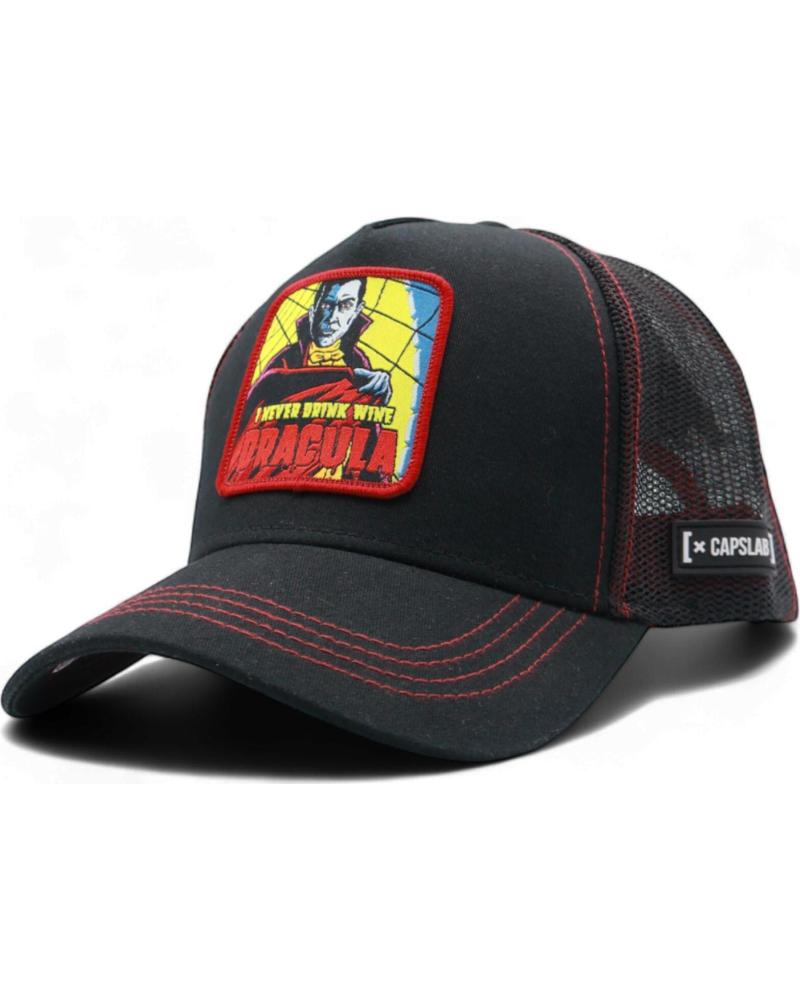 CAPSLAB GORRA MONSTER DRACULA NEGRO CAPSLAB GORRA MONSTER DRACULA NEGRO