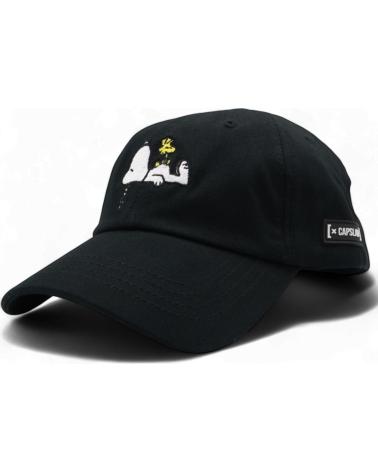 CAPSLAB GORRA PEANUTS SNOOPI NEGRO