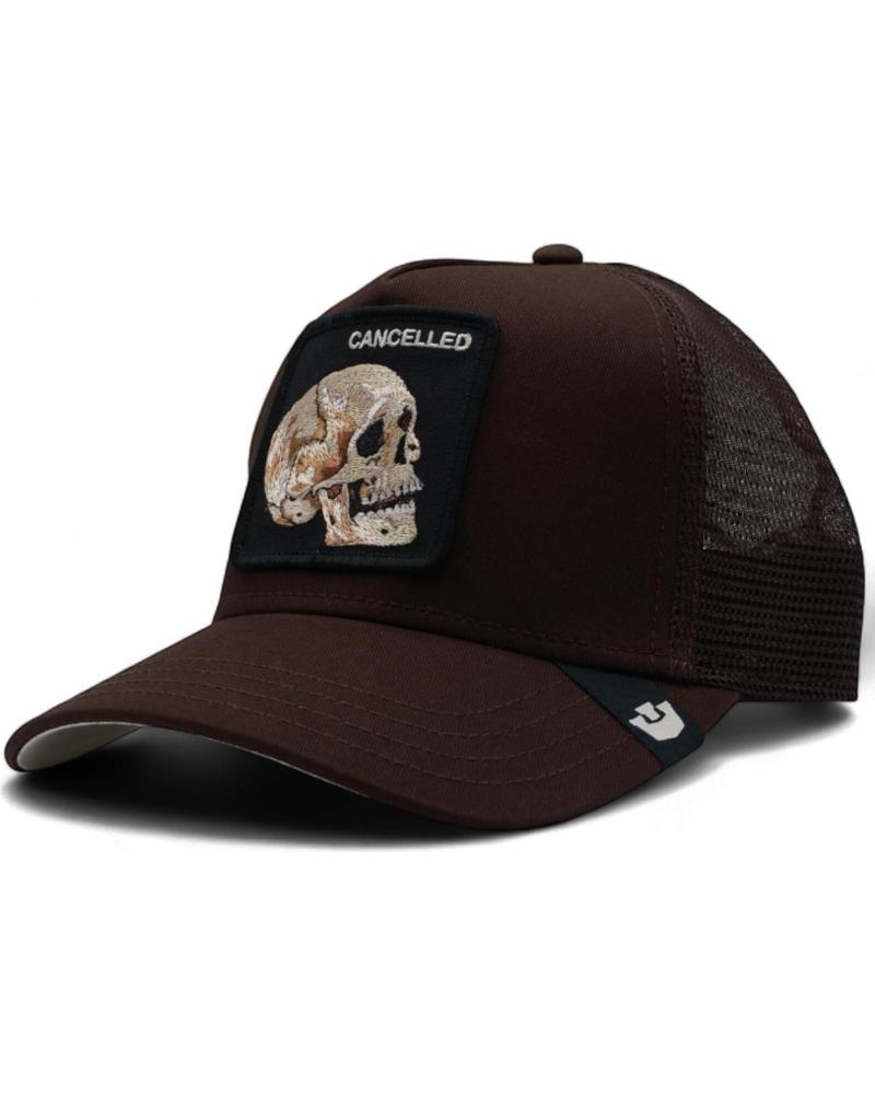 GOORIN BROS GORRA CALAVERA THE CANCELLED SKULL GRIT MARRON GOORIN BROS GORRA CALAVERA THE CANCELLED SKULL GRIT MARRON