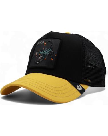 GOORIN BROS GORRA ESCORPION DEADLY NEGRA Y AMARILLO