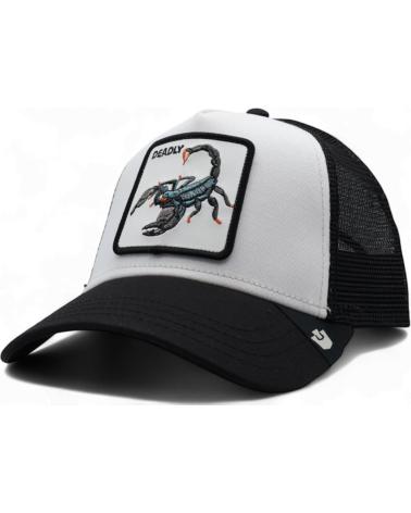 GOORIN BROS GORRA ESCORPION DEADLY NEGRA Y BLANCA