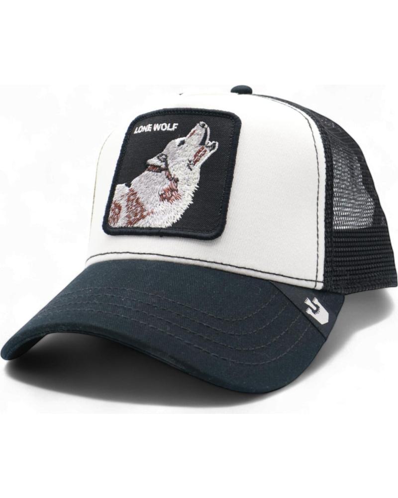 GOORIN BROS GORRA LONE WOLF NEGRO Y BLANCO GOORIN BROS GORRA LONE WOLF NEGRO Y BLANCO