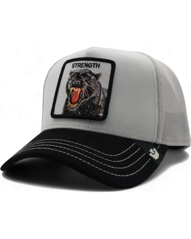 GOORIN BROS GORRA PANTERA BLANCA Y NEGRA STRENGTH